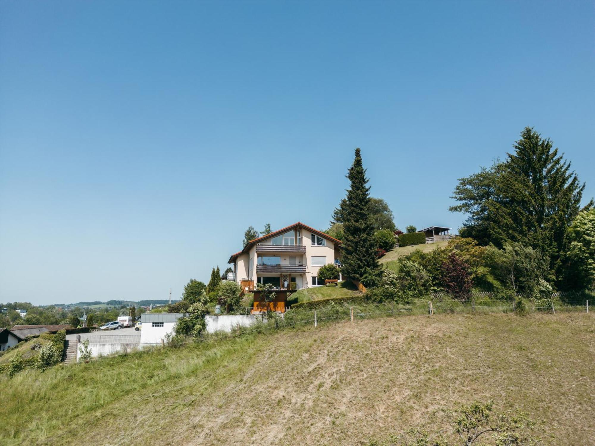 Ferienwohnung Alpenblick I Kamin I Private Sauna Wangen im Allgäu Kültér fotó