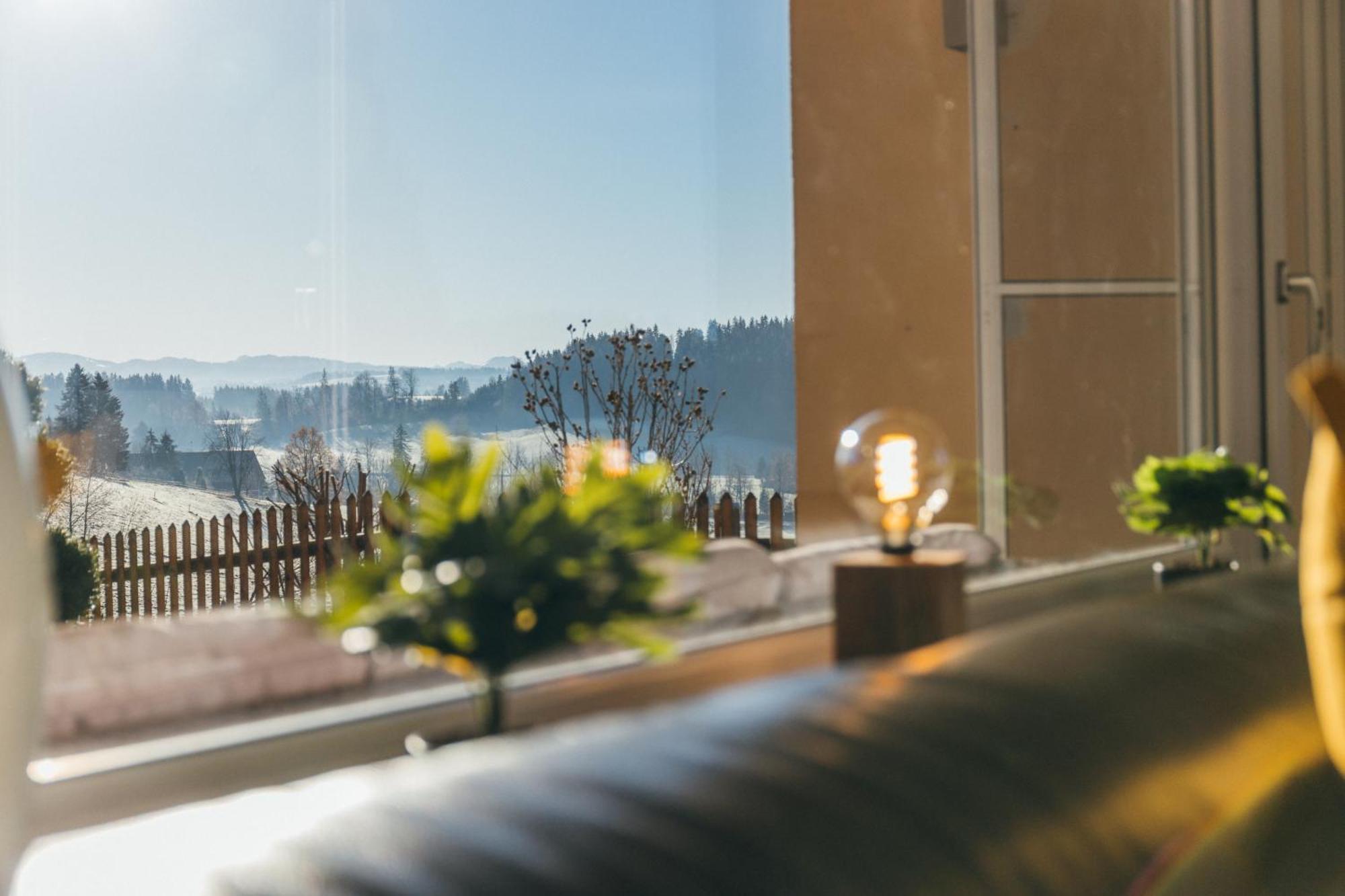 Ferienwohnung Alpenblick I Kamin I Private Sauna Wangen im Allgäu Kültér fotó